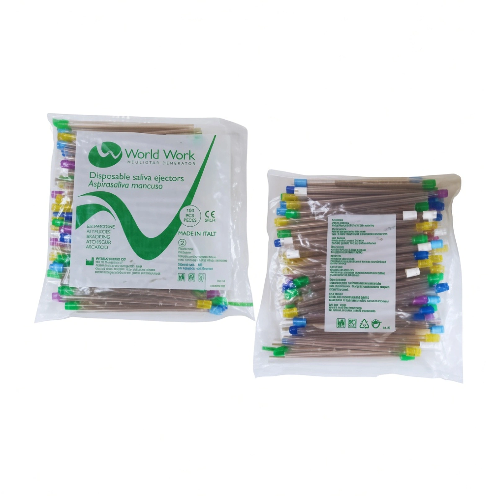 SALIVA SUCTION  TIPS  ( ITALY)